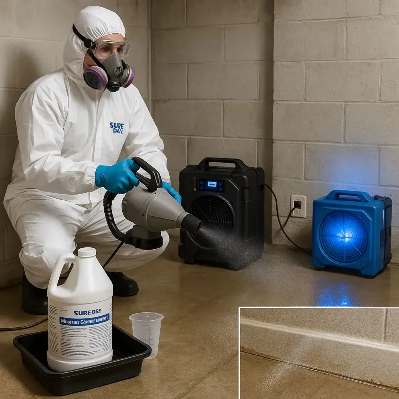 Sanitization and Odor Removal process in Aragon, GA