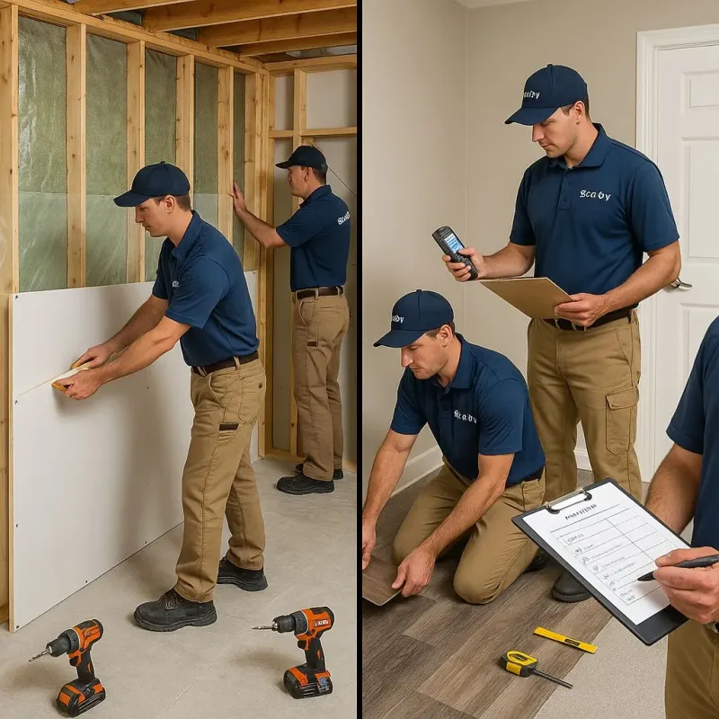 Repairs and Reconstruction process in Aragon, GA
